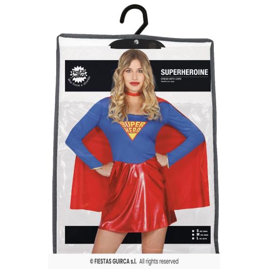 Disfraz adulto SuperHeroina talla adulta