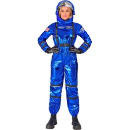 Disfraz Astonuta Misión Espacial Azul para mujer