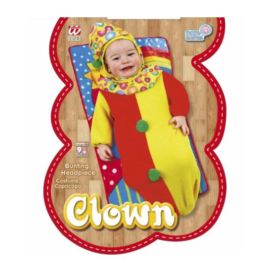 Disfraz de Bebé payasete de 1-9 meses