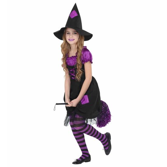 Disfraz Bruja Morada talla niña