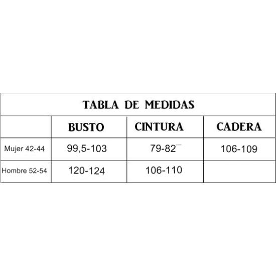 Disfraz adulto Caballero Medieval Black talla 52-54