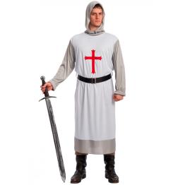 Disfraz Caballero Medieval Orden Templaria Asalto adulto