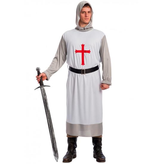 Disfraz Caballero Medieval Orden Templaria Asalto adulto