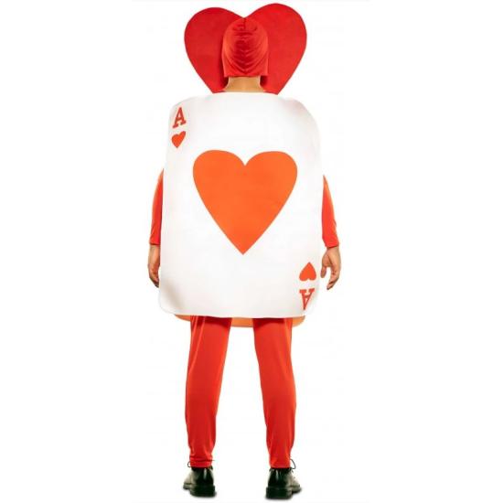 Disfraz Carta As de Corazones Infantil