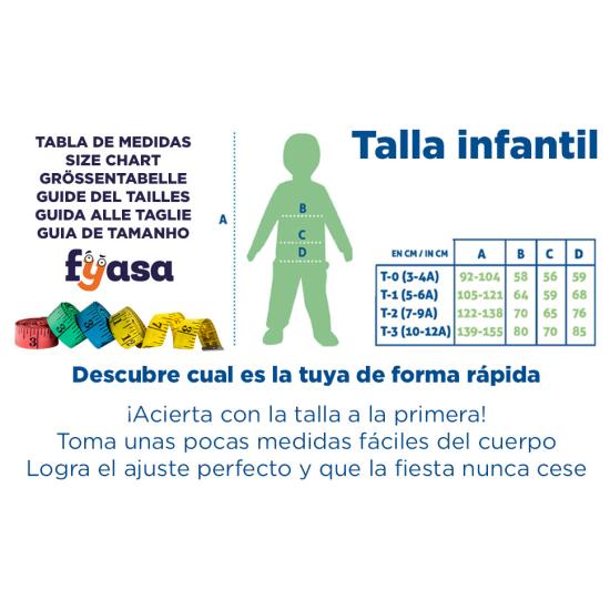 Disfraz Carta As de Corazones Infantil