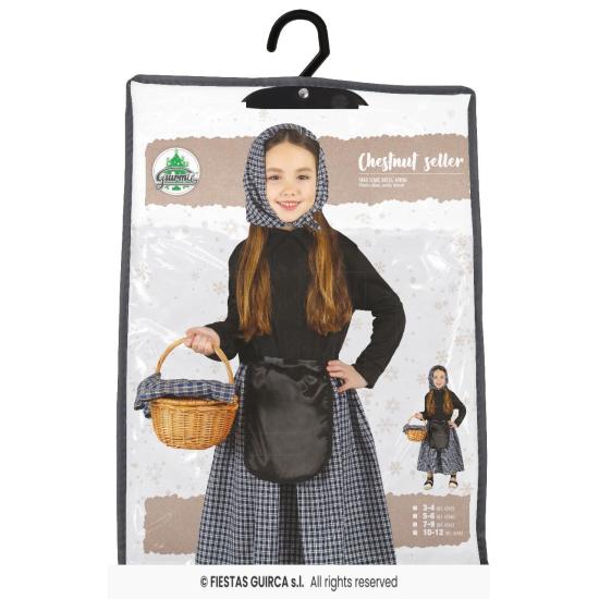 Disfraz Castañera en talla Infantil
