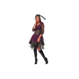 Disfraz adulta Chica de Salón talla T-4