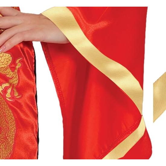 Disfraz China Tradicional para Mujer – Vestido y Cinturón