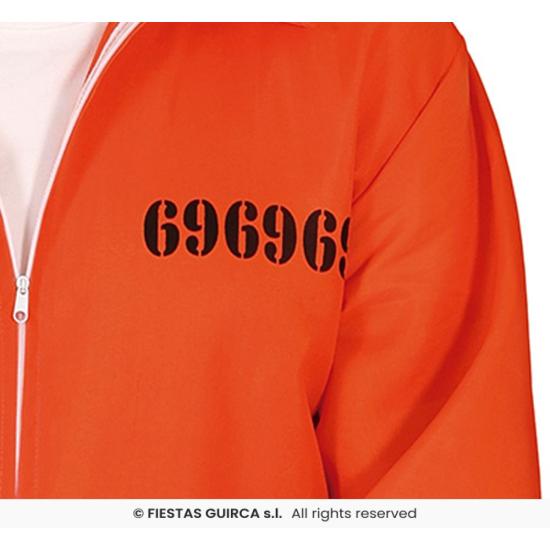 Disfraz Convicto preso para adulto