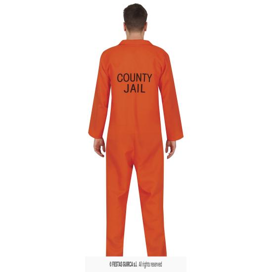 Disfraz Convicto preso para adulto