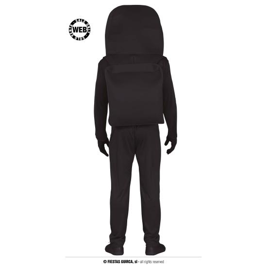 Disfraz de Among Us Negro para adultos