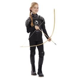 Disfraz de Arquera para Niña Los Juegos del Hambre: Katniss Everdeen
