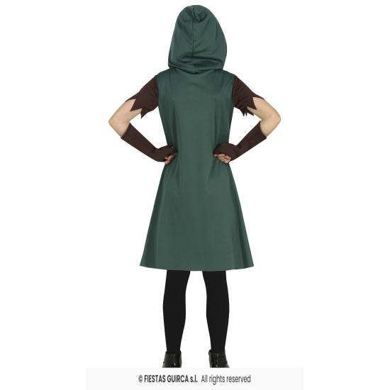 Disfraz de Arquero Verde Niña