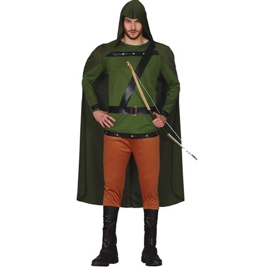 Disfraz de Arquero Verde para hombre **