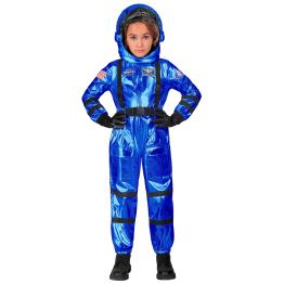 Disfraz de Astronauta Misión Espacial Azul talla infantil unisex