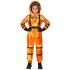 Disfraz de Astronauta Misión Espacial Naranja talla infantil unisex
