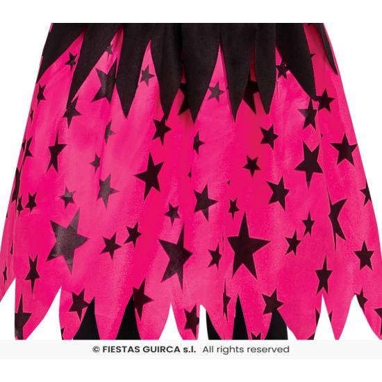 Disfraz de Brujita Rosa Estrellas