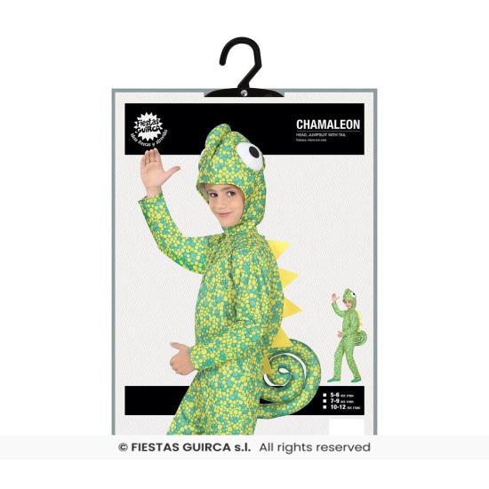 Disfraz de camaleón infantil