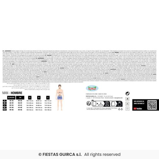 Disfraz de Capitán Super Cervecero Man