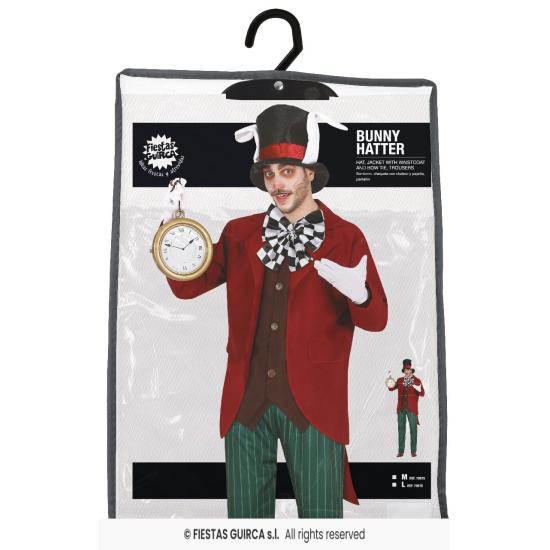 Disfraz de conejo Sombrerero para Hombre