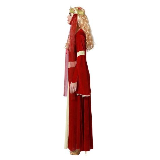 Disfraz de Dama Medieval Red mujer