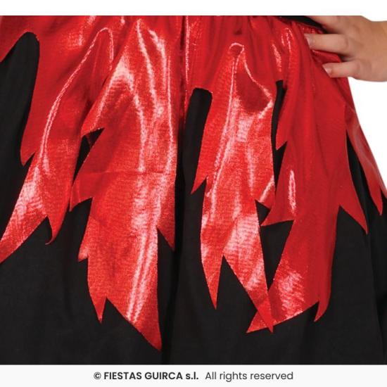 Disfraz de Diabla del infierno para Niña