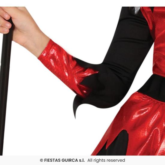 Disfraz de Diabla del infierno para Niña