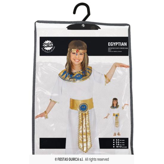 Disfraz de egipcia milenaria para niña