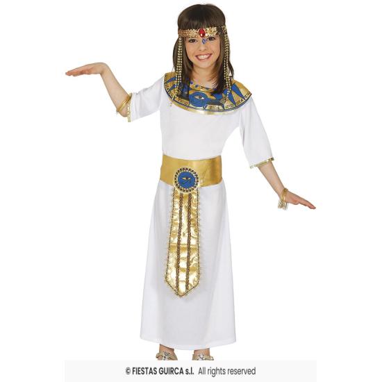 Disfraz de egipcia milenaria para niña