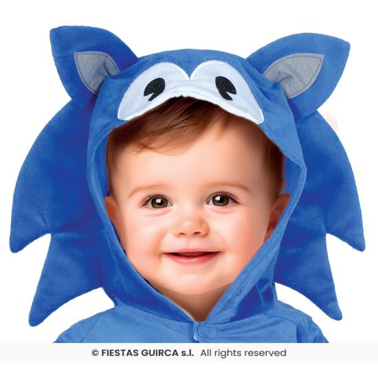 Disfraz de Erizo Azul Bebé (Sonic Bebé)