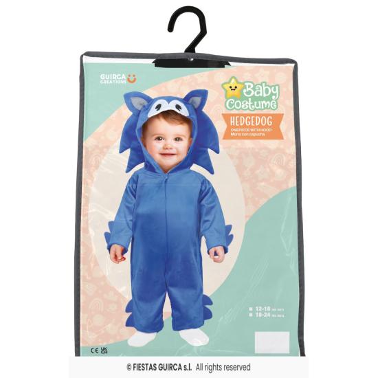 Disfraz de Erizo Azul Bebé (Sonic Bebé)