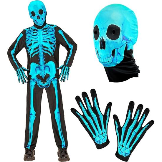 Disfraz de Esqueleto Fluorescente para Niños FAST COSTUME