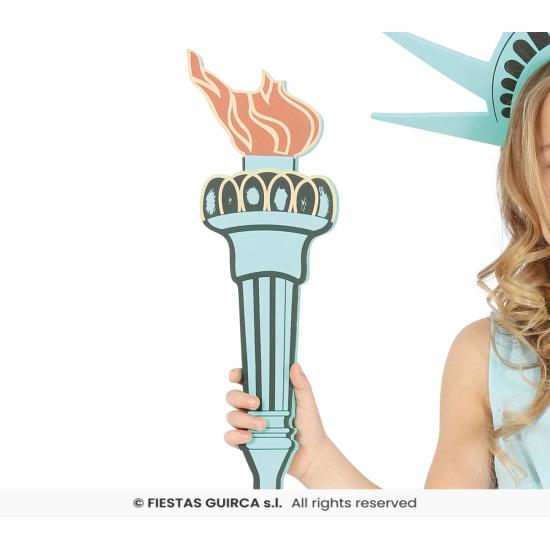 Disfraz de Estatua de la Libertad para Niña – Traje Infantil de Monumento Histórico