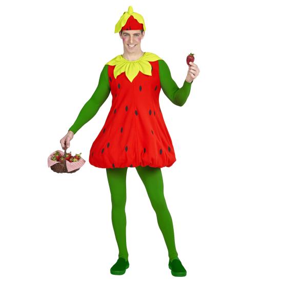 Disfraz de Fresa para adultos unisex