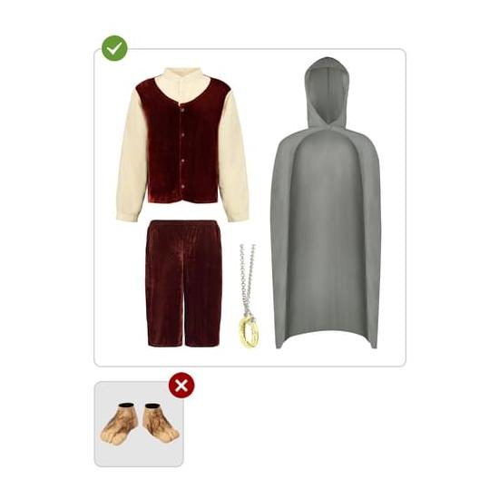 Disfraz de Frodo - El Señor de los Anillos Oficial para Hombre