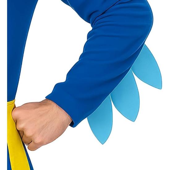 Disfraz de Gallo Azul para Adulto – Capucha, Cinturón y Mono