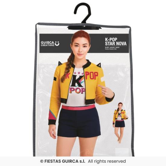 Disfraz de Guerrera K-Pop Rumi para Mujer