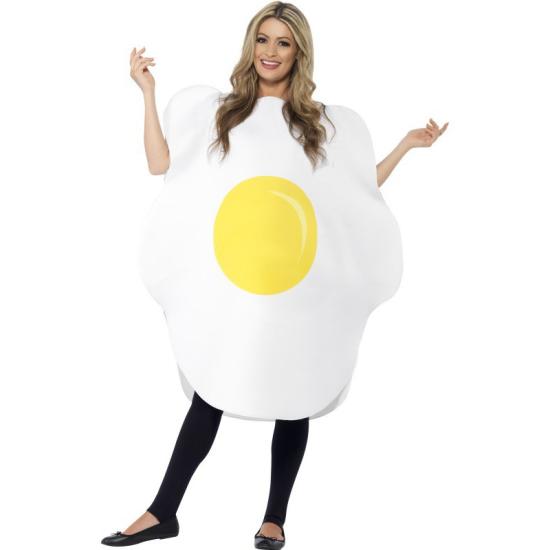 Disfraz de Huevo Frito para Adulto