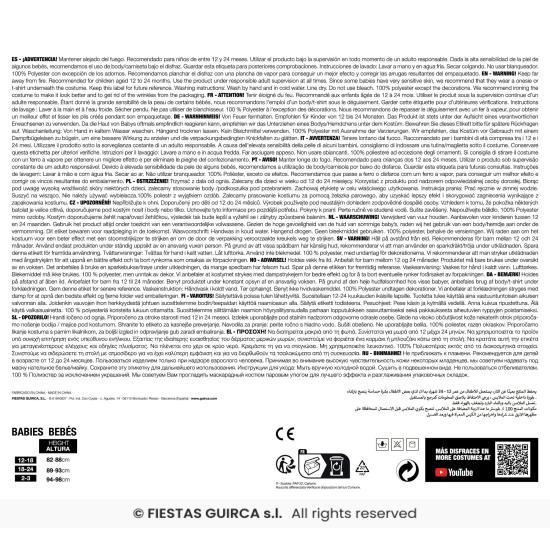 Disfraz de indio apache para bebé **