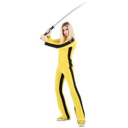 Disfraz de Kill Bill para Mujer – Traje Amarillo de La Novia Tarantino
