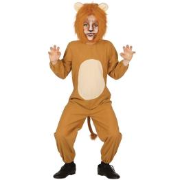 Disfraz de león valiente talla niño ^