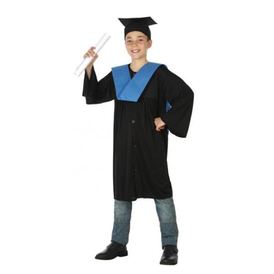 Disfraz de licenciado Azul talla infantil