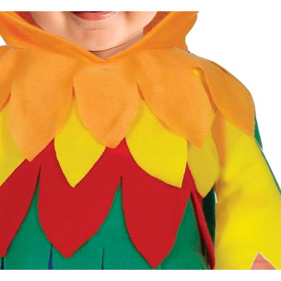 Disfraz de Loro Bebé Multicolor