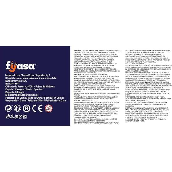 Disfraz de luna infanti