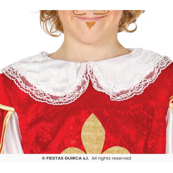Disfraz de mosquetero valiente para niño