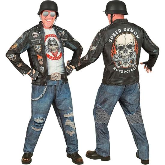 Disfraz de Motero para Hombre