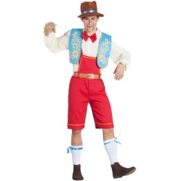 Disfraz de Pinocho Divertido para Hombre