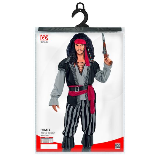 Disfraz de Pirata Hombre - Aventurero del Caribe