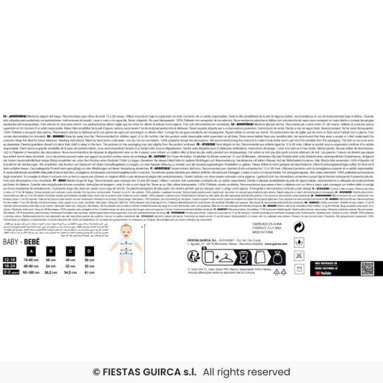 Disfraz de Pokémon Tortuga Squirtle para bebé