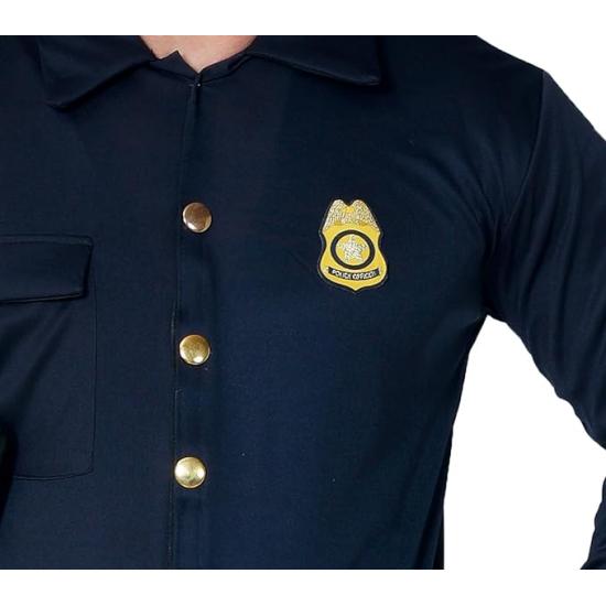Disfraz de Policía Tallas Grandes adulto